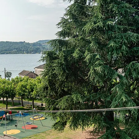 Vista Lago, 2 E-bike & Parcheggio Gratis D'orta Apartamento Pella